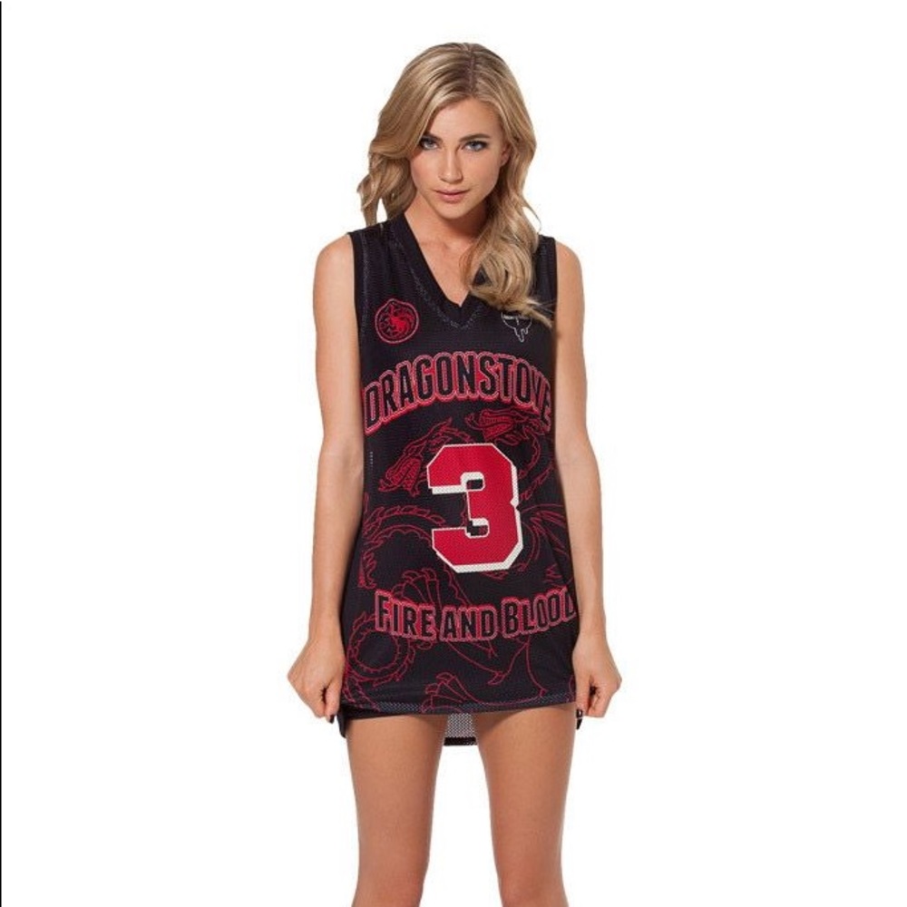 Blackmilk Game of Thrones Targaryen shooter jersey